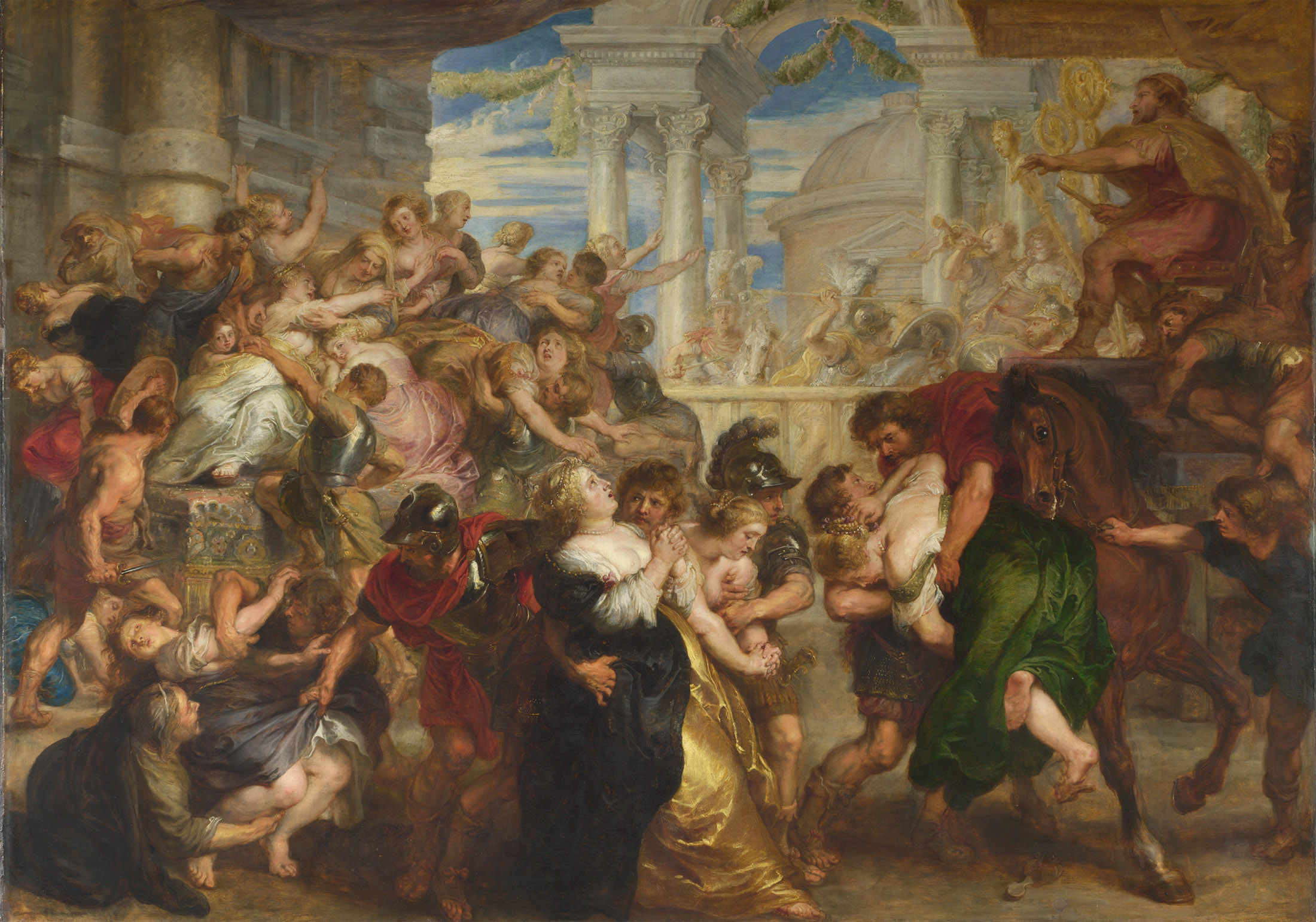 Peter Paul Rubens, L'enlèvement des sabines